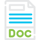 formato de archivo doc icon