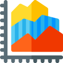 gráfico de área 