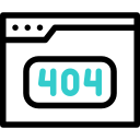 error 404 animated icon