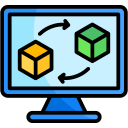 gemelo digital icon