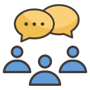 chat grupal icon