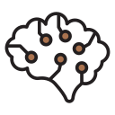 cerebro de ia icon