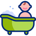 bañera animated icon