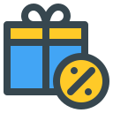 descuento de regalo icon