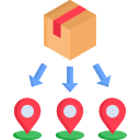 distribución icon