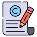 derechos de autor icon