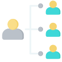 estructura de la organización icon