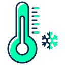 temperatura fría icon