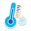 temperatura fría icon