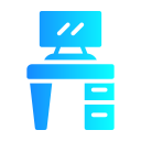 escritorio de computadora icon