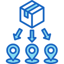 distribución icon