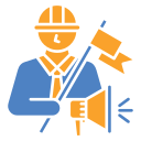 huelga laboral icon