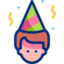 sombrero de fiesta icon