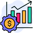 crecimiento empresarial icon