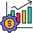 crecimiento empresarial icon