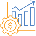 crecimiento empresarial icon