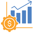 crecimiento empresarial icon