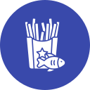 pescado y patatas fritas icon