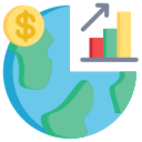 crecimiento económico icon