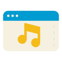 música en línea icon