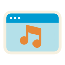 música en línea icon