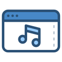 música en línea icon