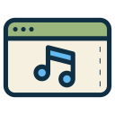 música en línea icon