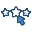 estrellas de calificación icon