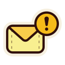 alerta de correo electrónico icon