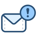 alerta de correo electrónico icon