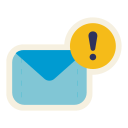 alerta de correo electrónico icon