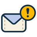 alerta de correo electrónico icon