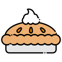 pastel de calabaza icon