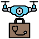 dron médico icon