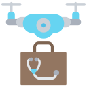 dron médico icon