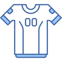 camiseta de fútbol icon