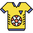 camiseta de fútbol icon