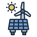 energía renovable icon