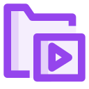 carpeta de videos icon