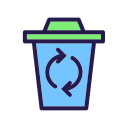 reciclaje de basura icon