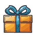 regalo de navidad icon