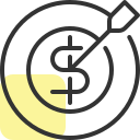 metas financieras icon