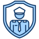 oficial de seguridad icon