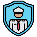 oficial de seguridad icon