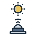 sensor de luz icon