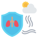 contaminación del aire icon