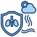 contaminación del aire icon