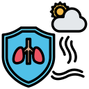 contaminación del aire icon