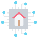 tecnología inmobiliaria icon