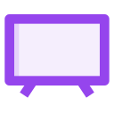 monitor de televisión icon